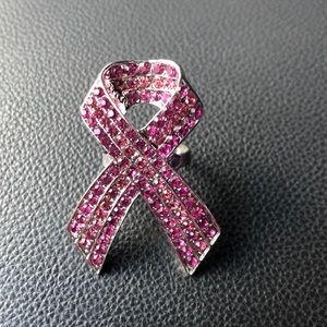 Cancer awareness ring